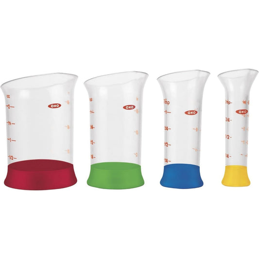 oxo good grips 4-teiliges mini-messbecher-set
