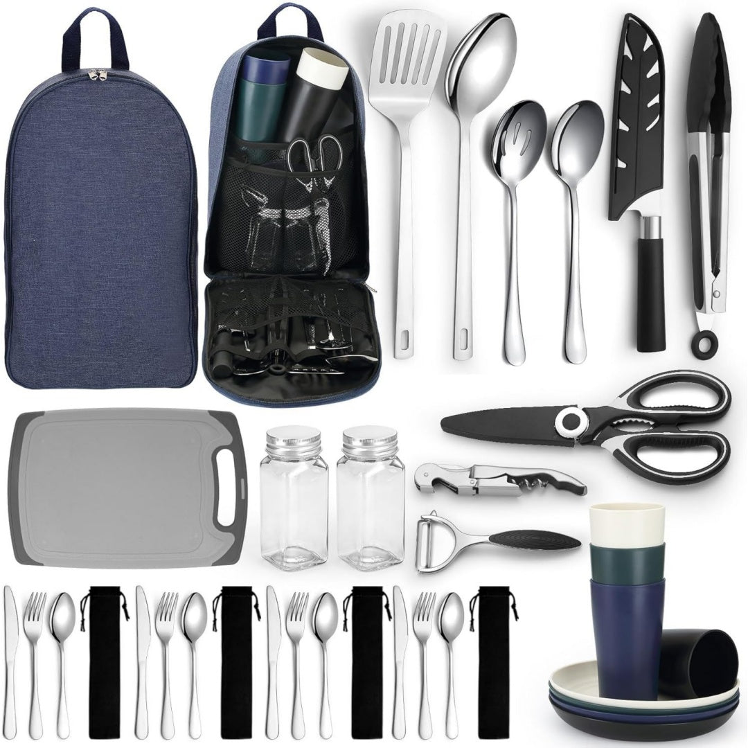 homquen camping essential camping geschirr gear camping-kochutensilien wohnmobil camping zubehoer outdoor wandern picknicks grill geschenke camping werkzeuge