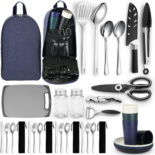 homquen camping essential camping geschirr gear camping-kochutensilien wohnmobil camping zubehoer outdoor wandern picknicks grill geschenke camping werkzeuge