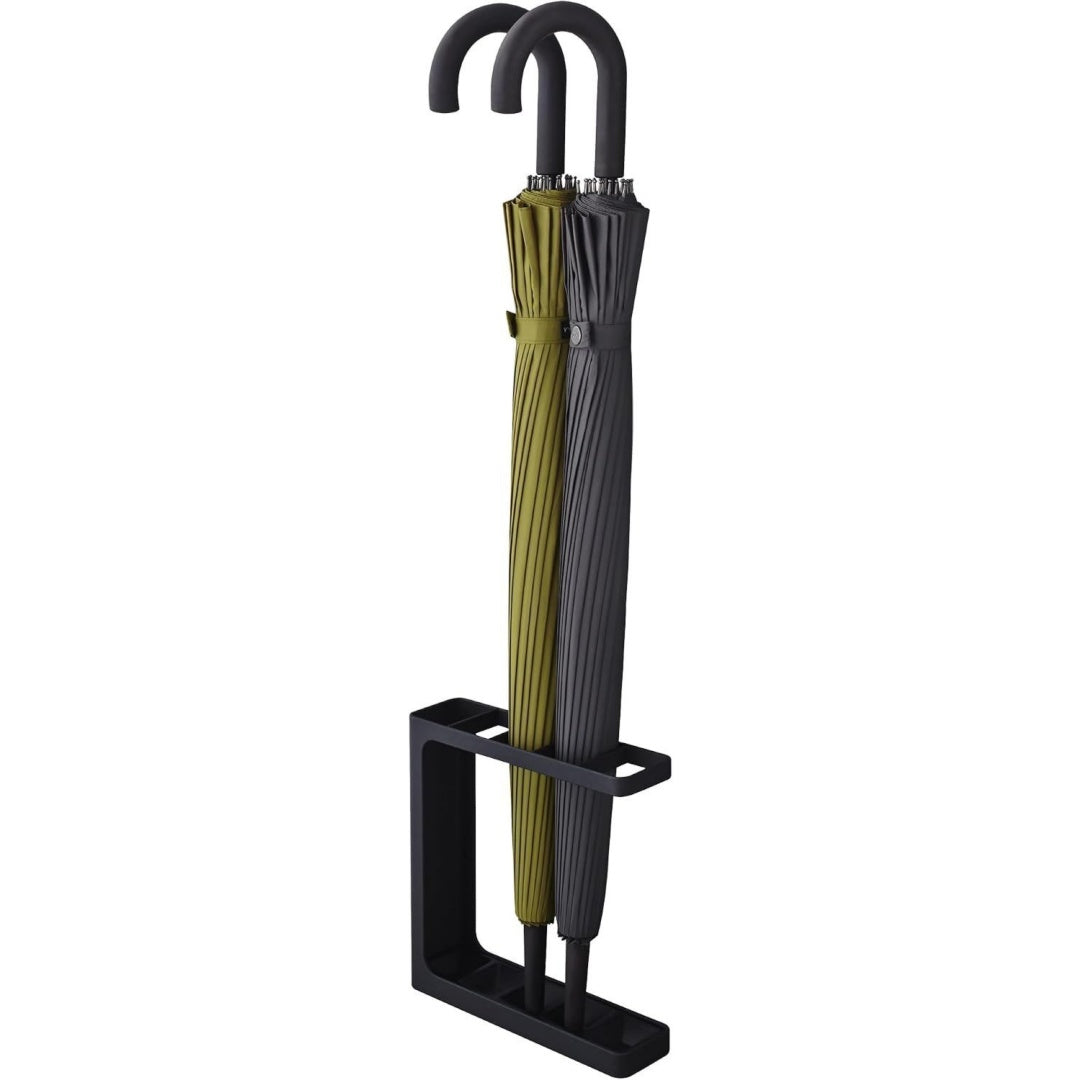 grind umbrella stand black steelpolypropylene 235 x 65 x 243 cm