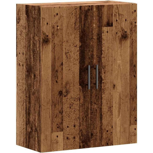 vidaxl wandschrank altholz-optik 695x34x90 cm
