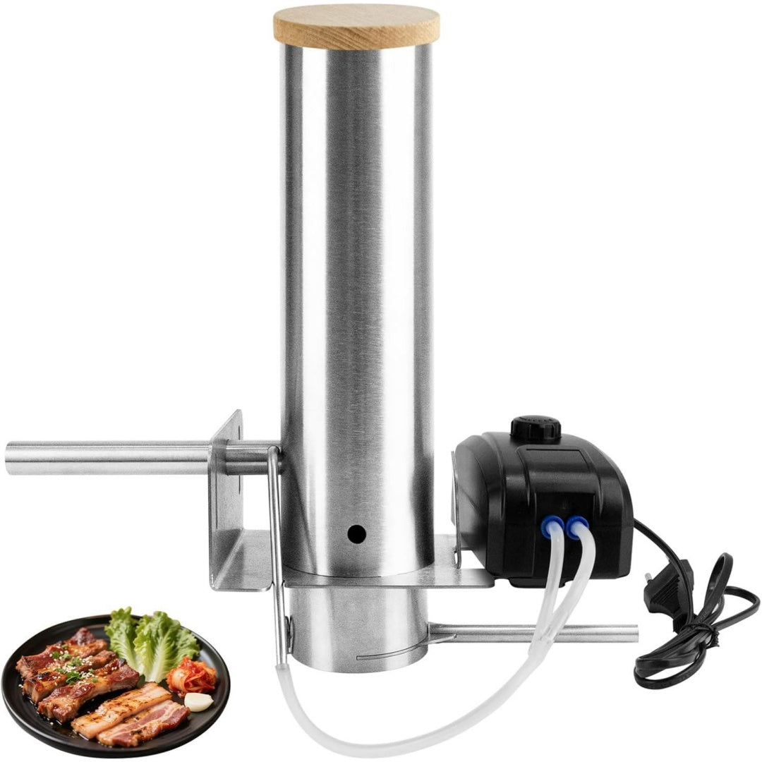 rauchgenerator mit pumpe elektrisch kaltrauchgenerator aus edelstahl raucherzeuger fuer raeucheroefen smoker rauchgenerator zum kaltraeuchern von fisch fleisch kaese